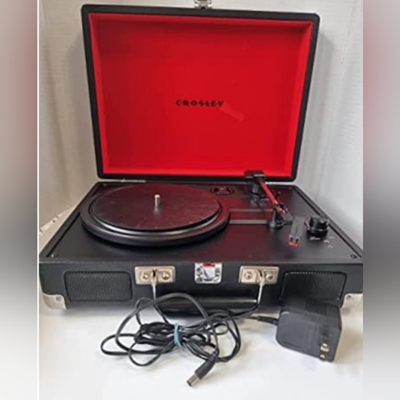 Crosley Radio Cruiser Portable Turntable  Black - Picture 3 of 8